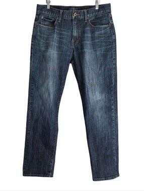 Lucky Brand 221 Original Straight Denim Jeans Men's Size 34x32 Blue